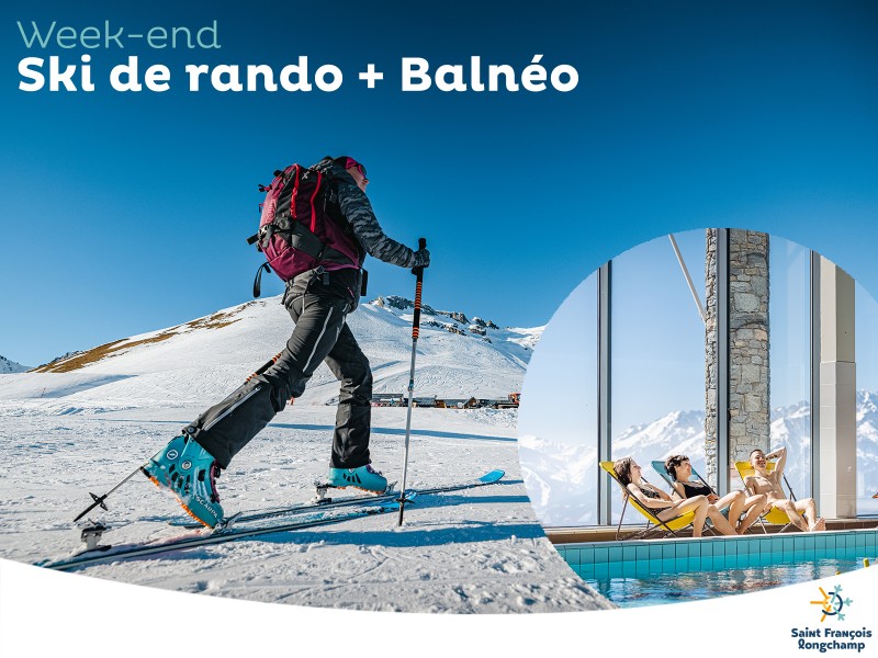 Week-end ski de rando + balnéo